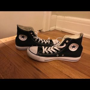Black High Top Converse